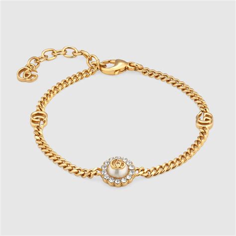 gucci double g flower bracelet|Gucci engraved heart necklace.